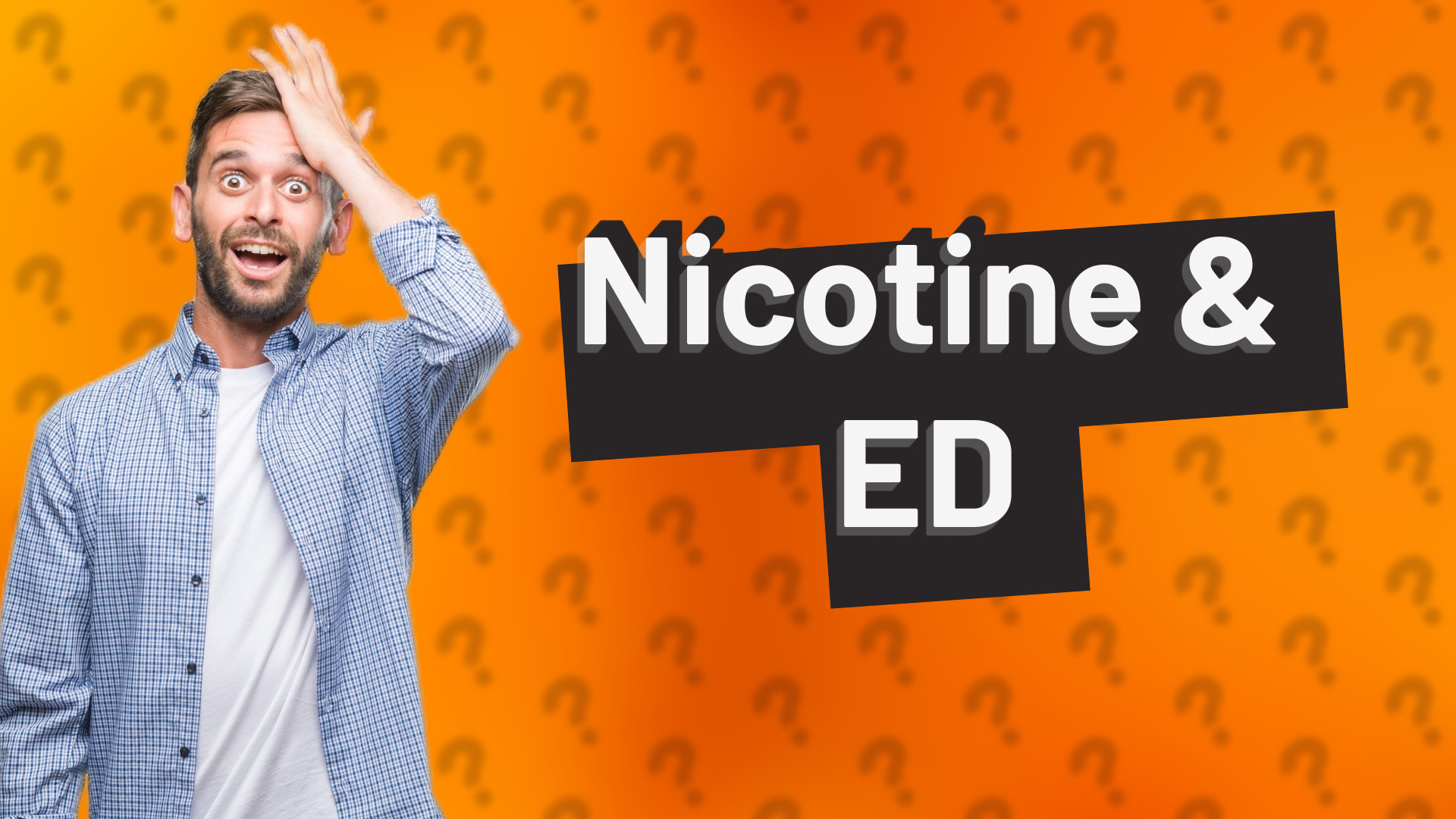 Nicotine & ED