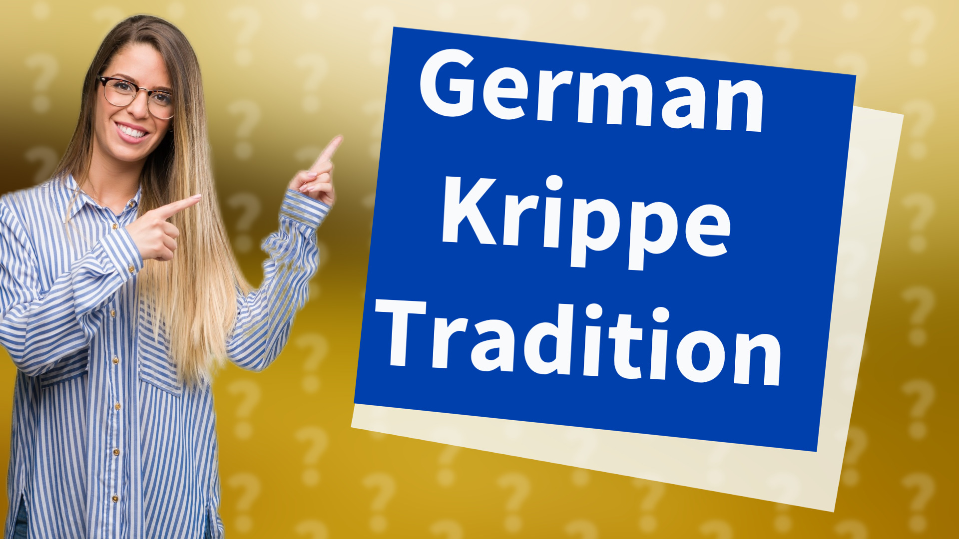 German Krippe Tradition