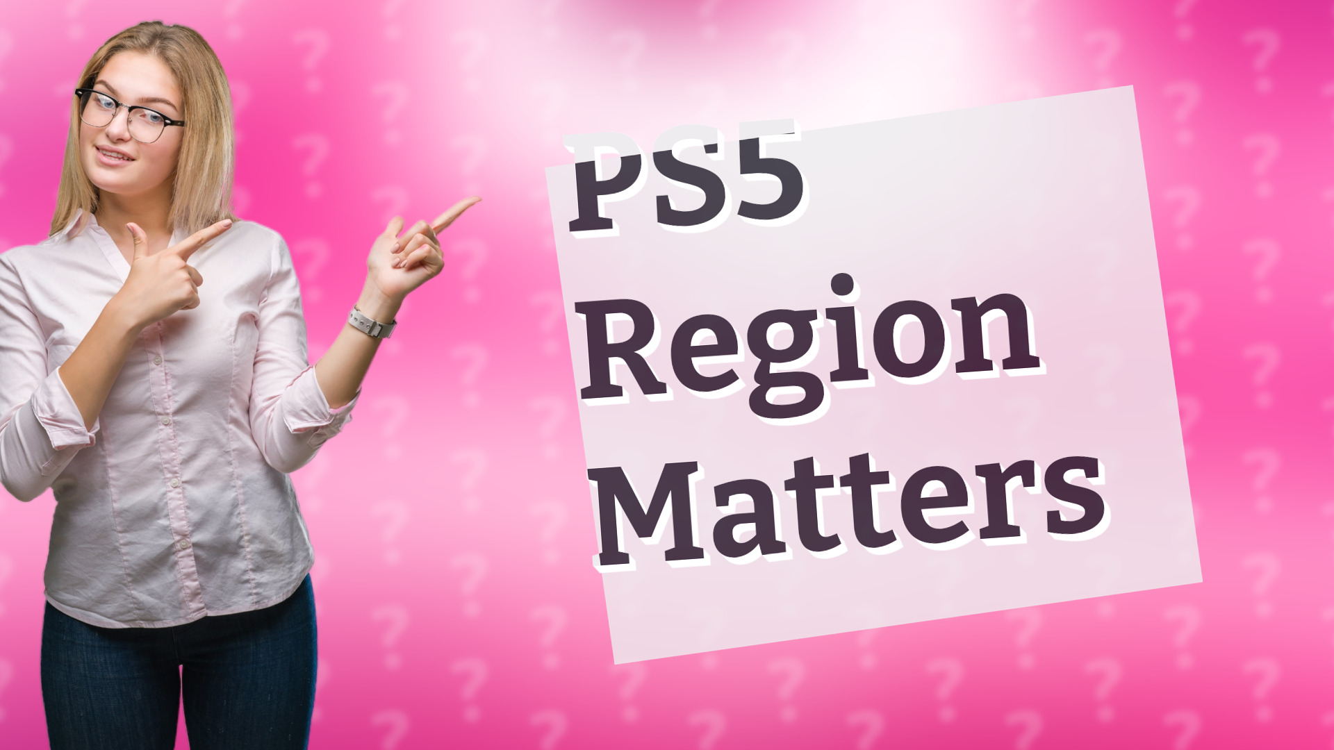 PS5 Region Matters