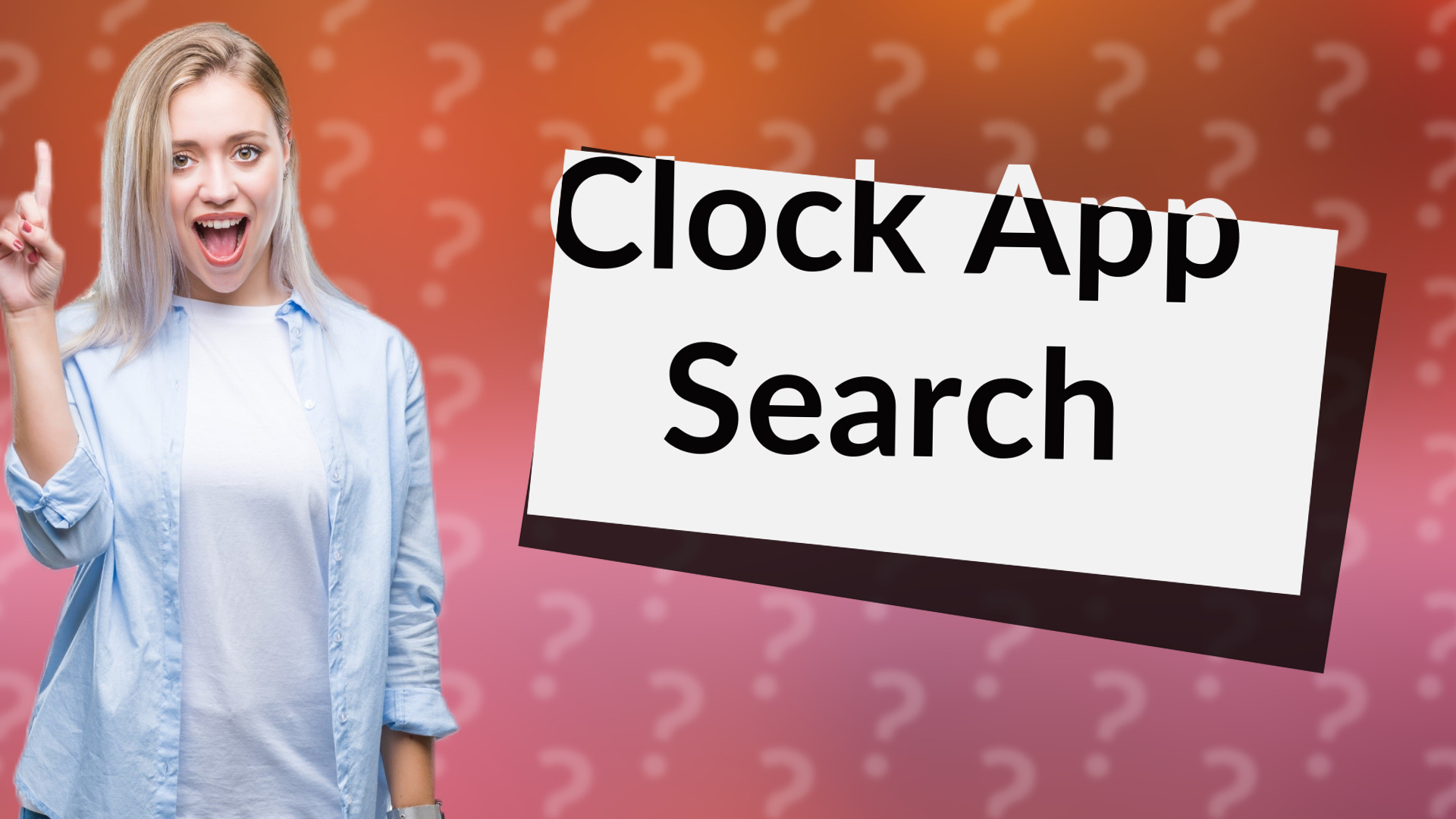 Clock App Search