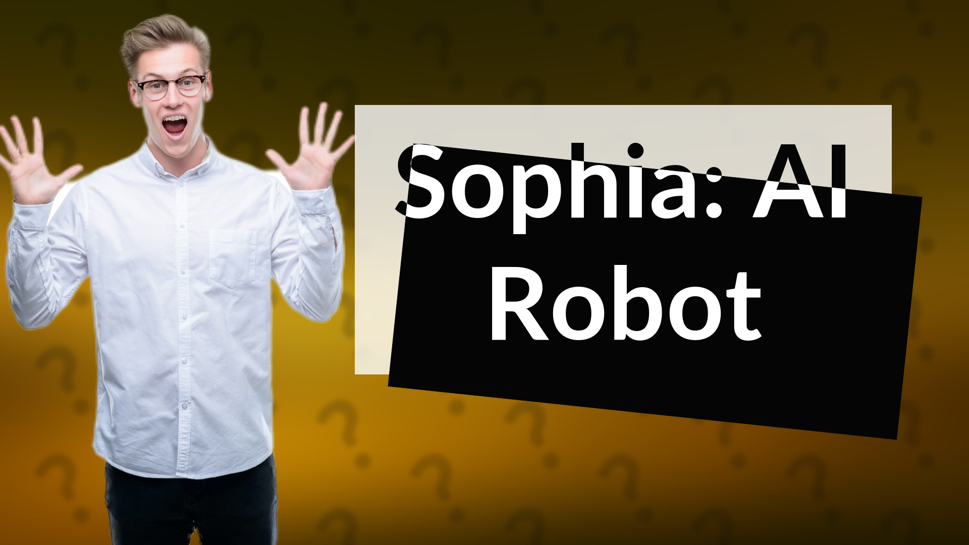 Sophia: AI Robot