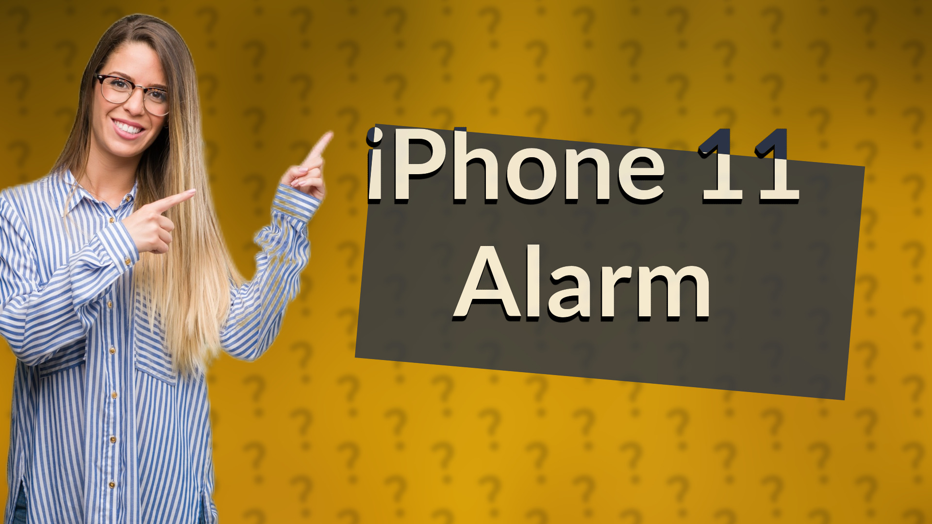 iPhone 11 Alarm