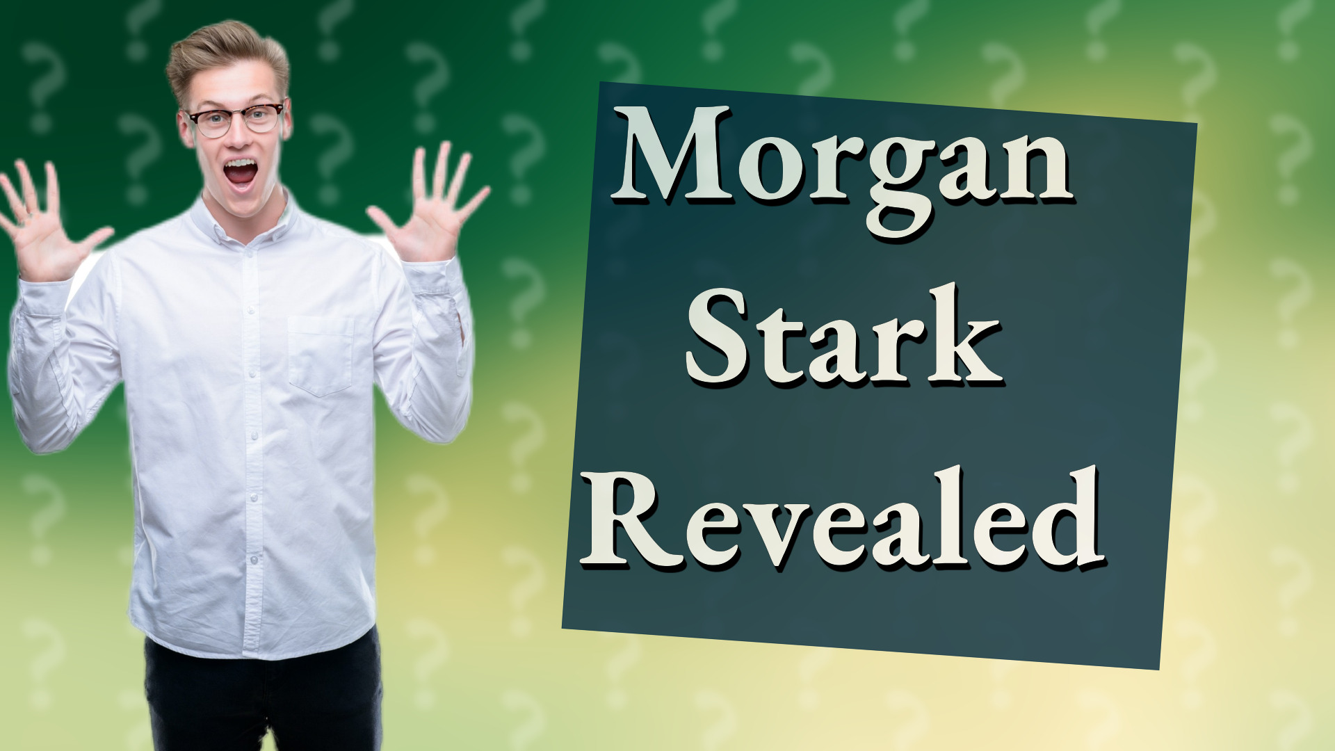 Morgan Stark Revealed