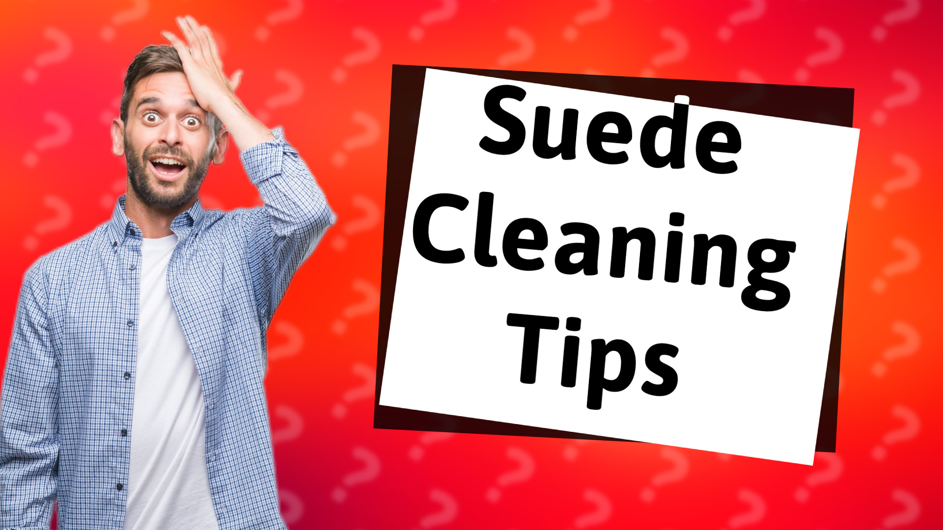 Suede Cleaning Tips