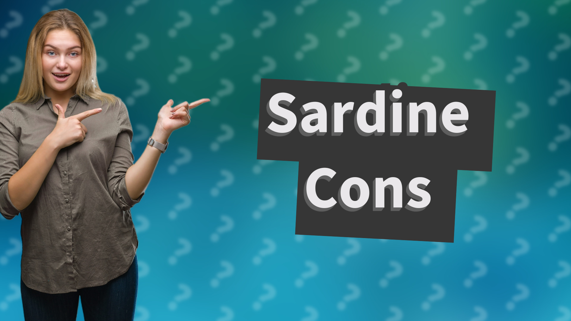 Sardine Cons