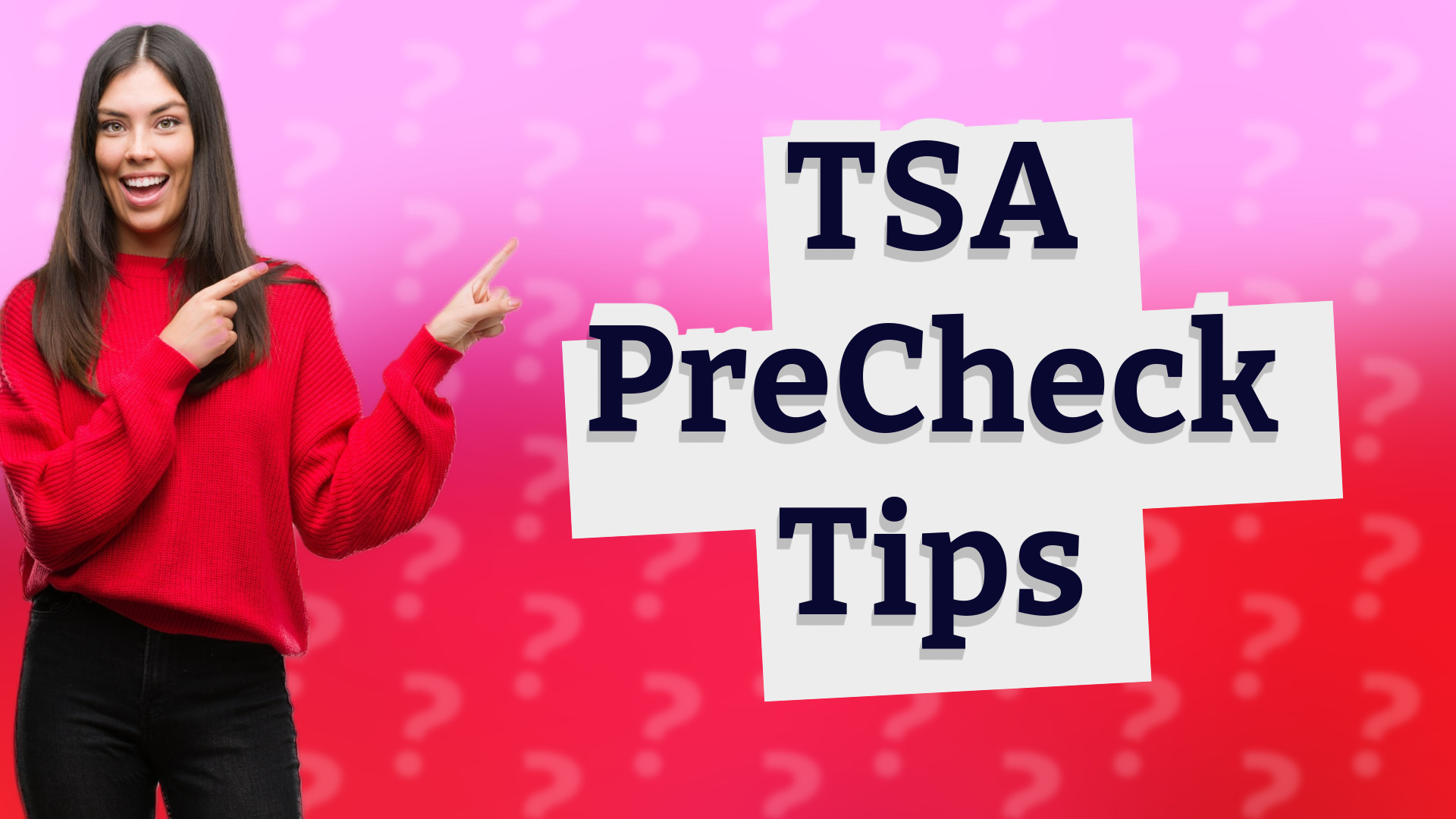 TSA PreCheck Tips