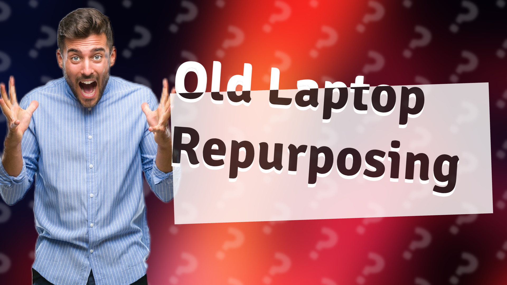 Old Laptop Repurposing