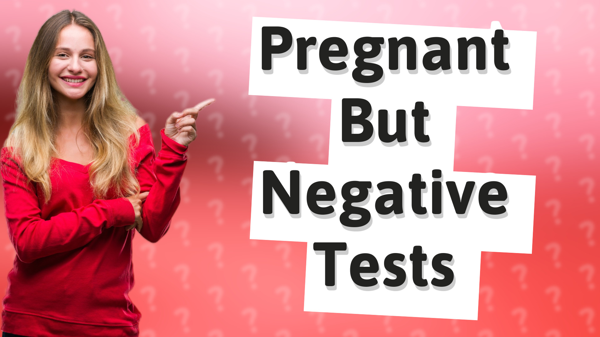Pregnant But Negative Tests