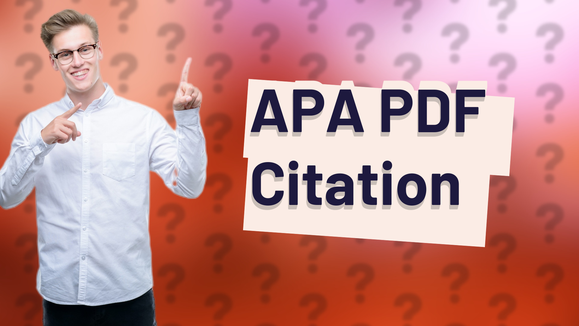 APA PDF Citation