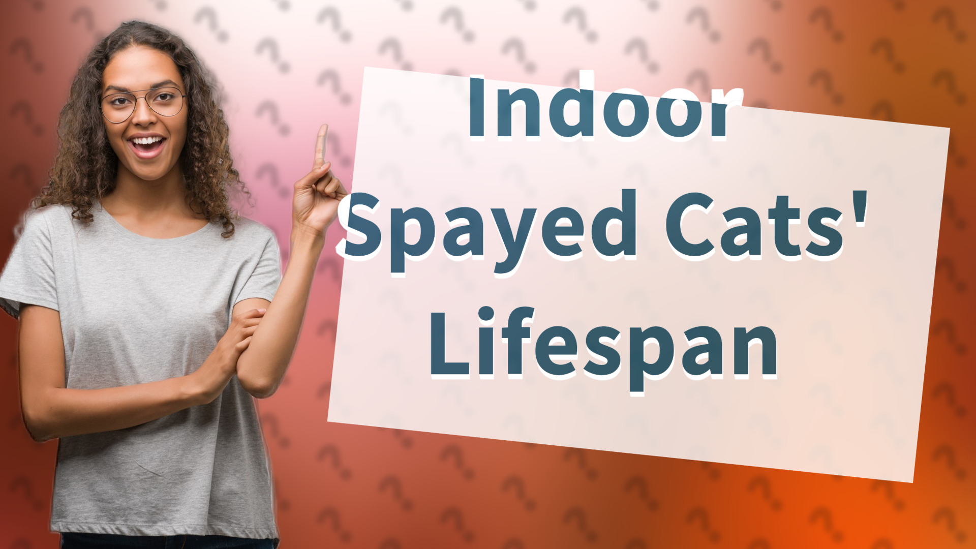 Indoor Spayed Cats' Lifespan