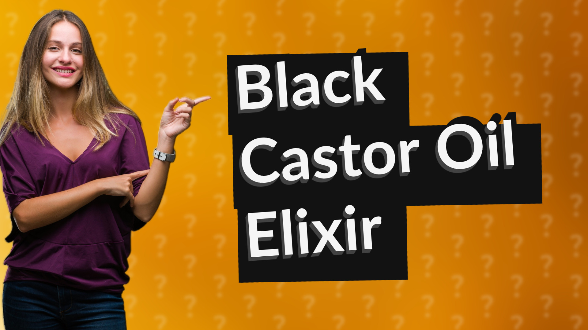 Black Castor Oil Elixir