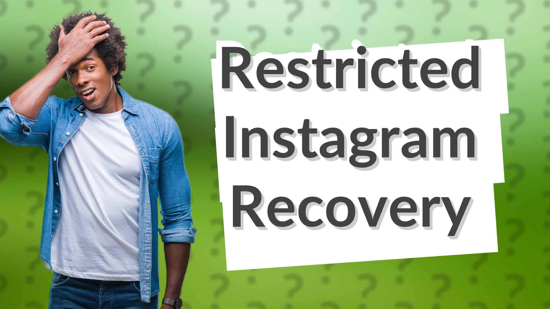 Restricted Instagram Recovery