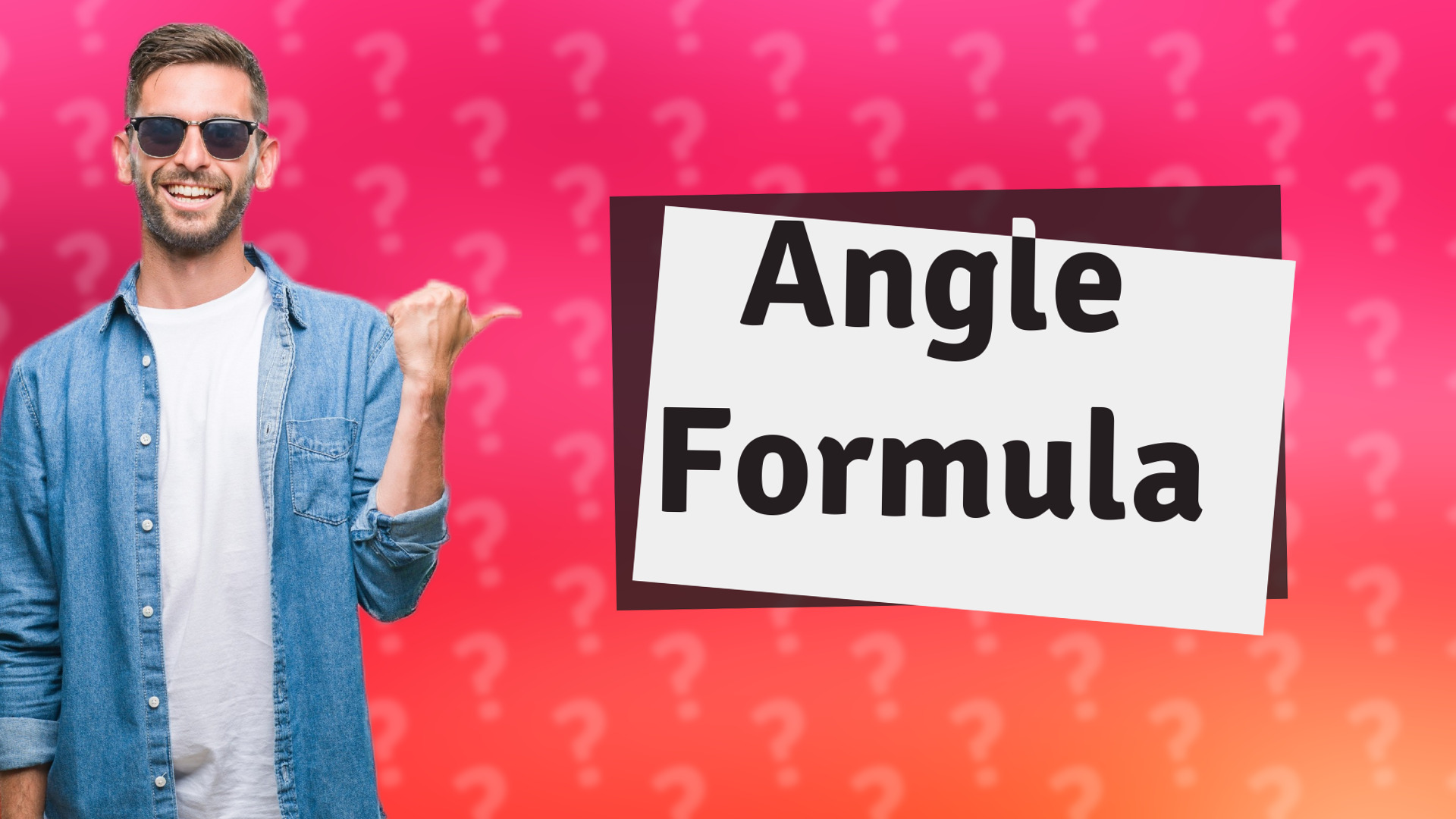 Angle Formula