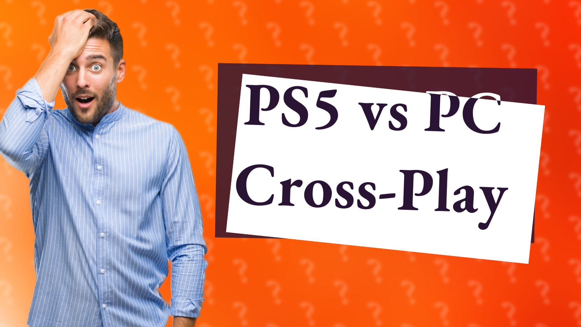 PS5 vs PC Cross-Play