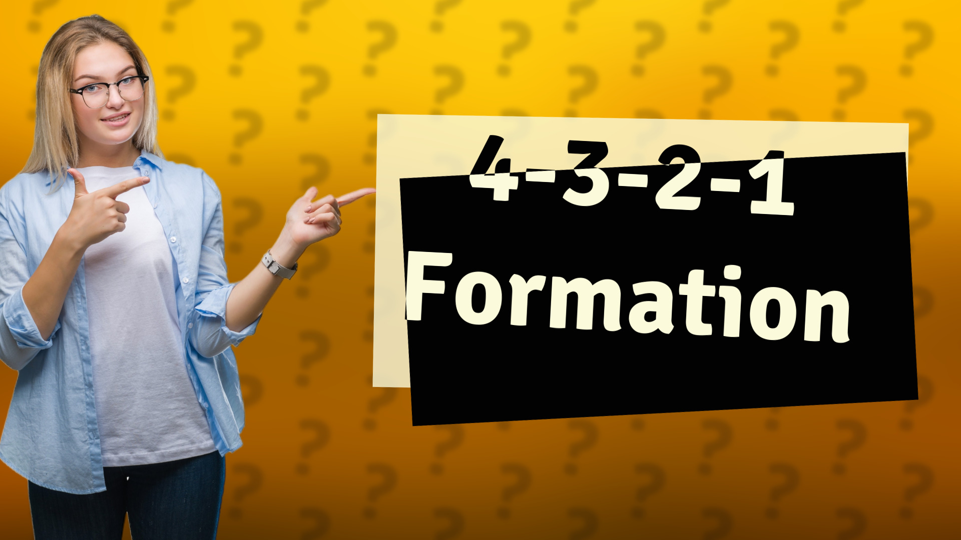 4-3-2-1 Formation