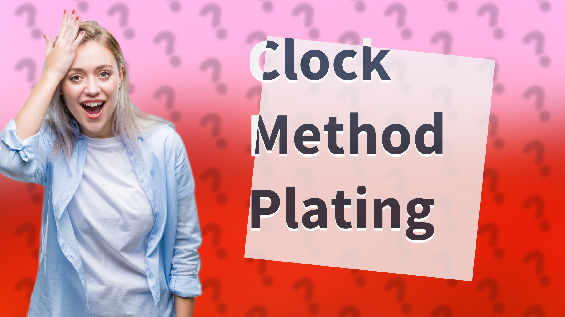 Clock Method Plating