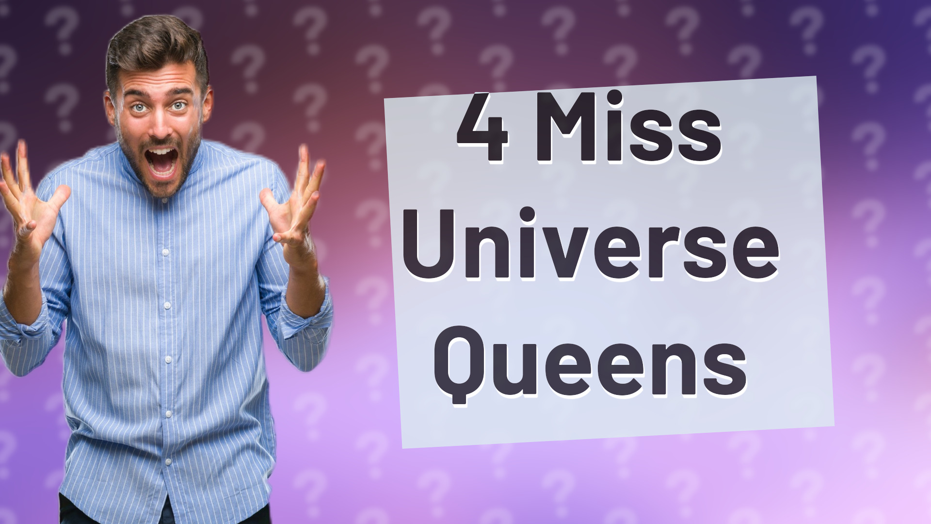 4 Miss Universe Queens