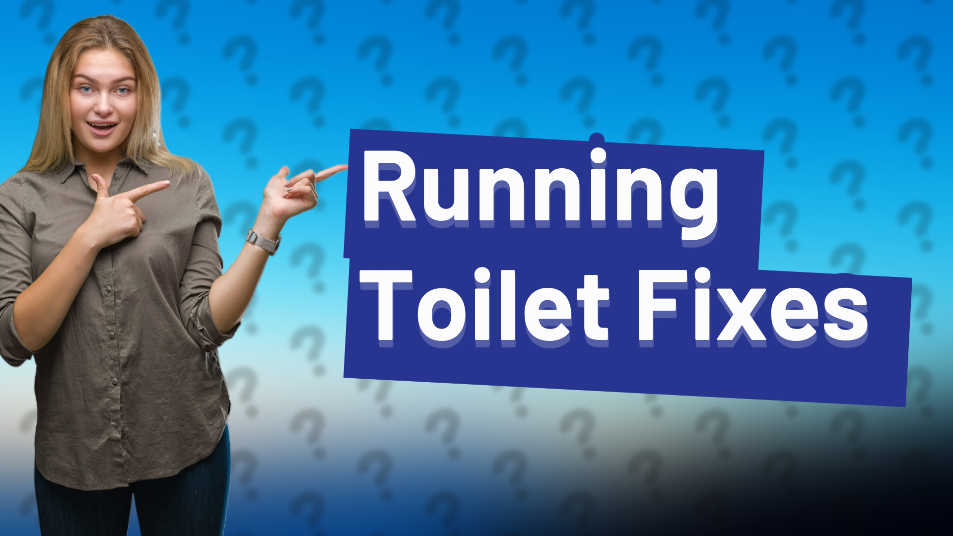 Running Toilet Fixes