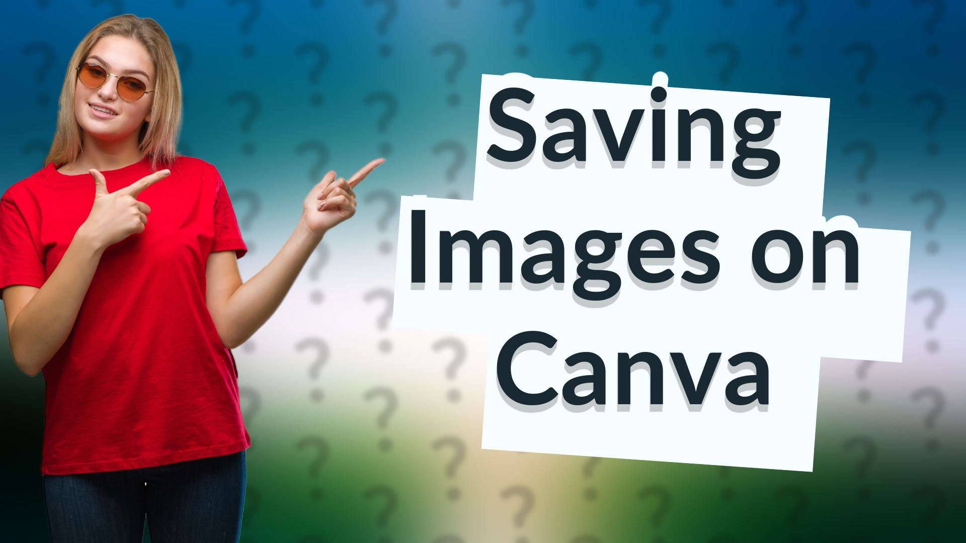 Saving Images on Canva