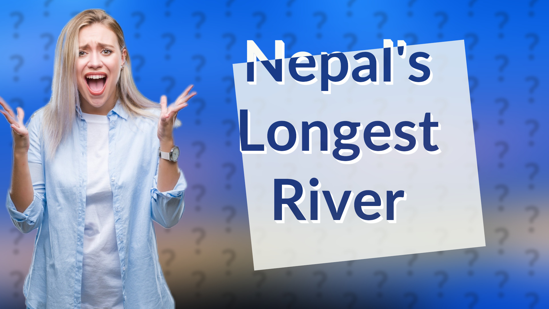 Nepal's Longest River