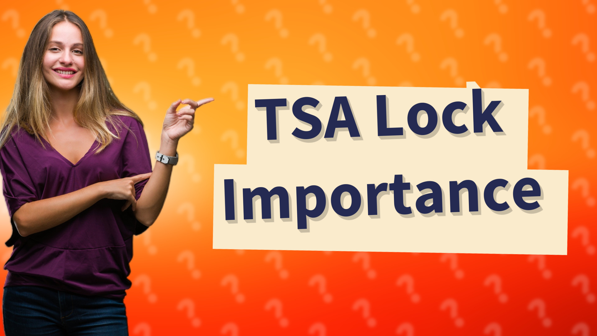 TSA Lock Importance