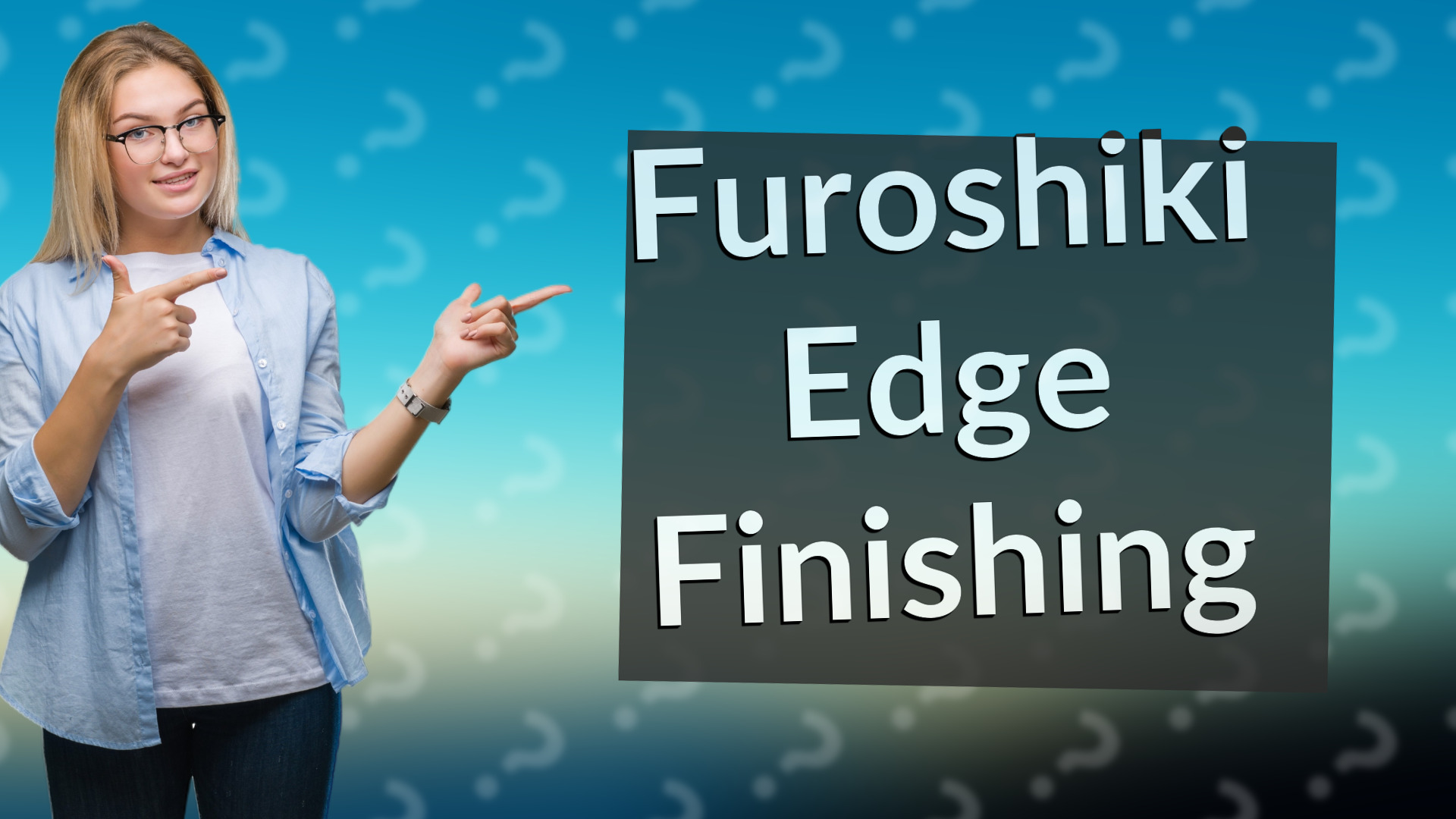 Furoshiki Edge Finishing