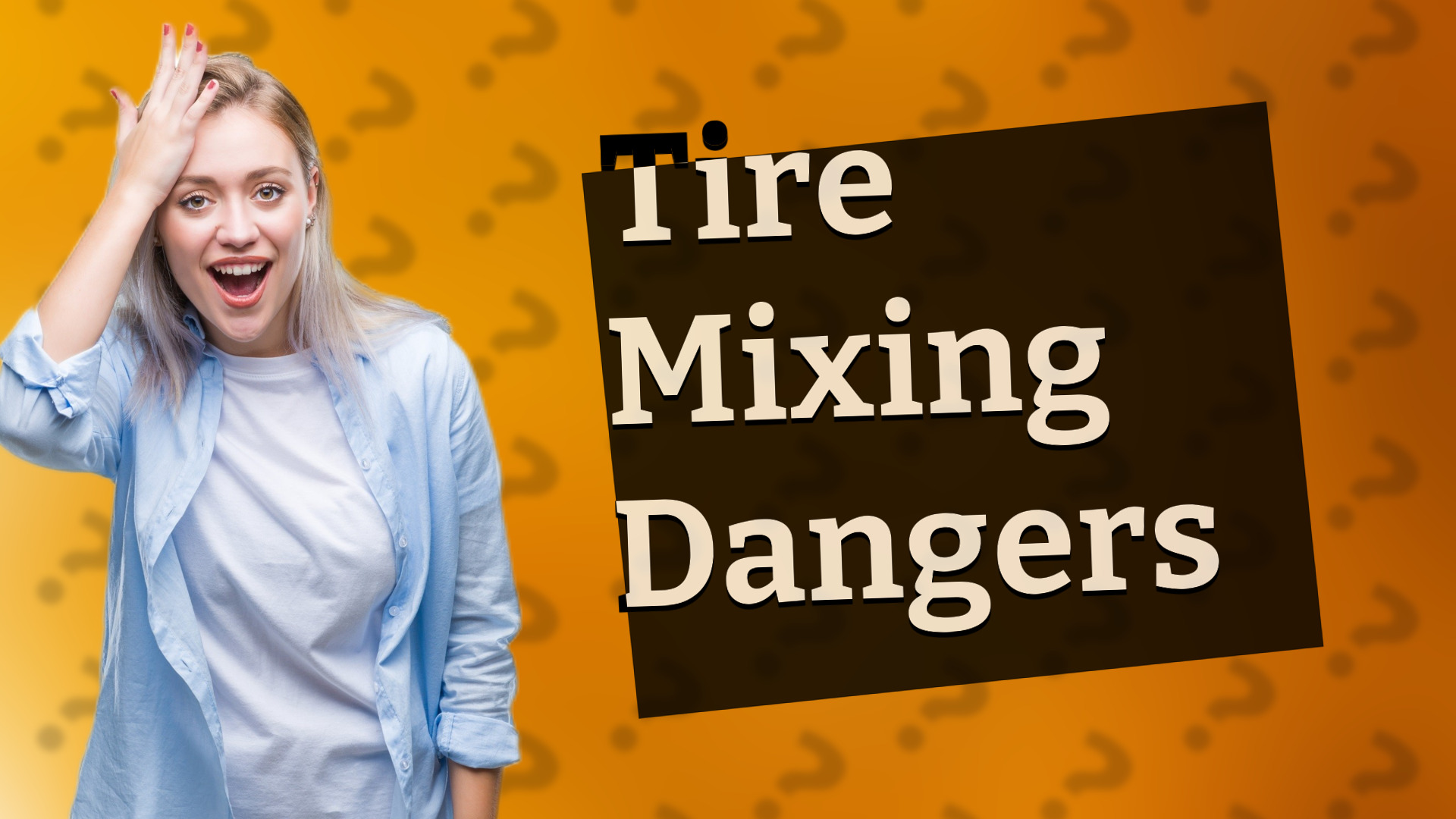 Tire Mixing Dangers