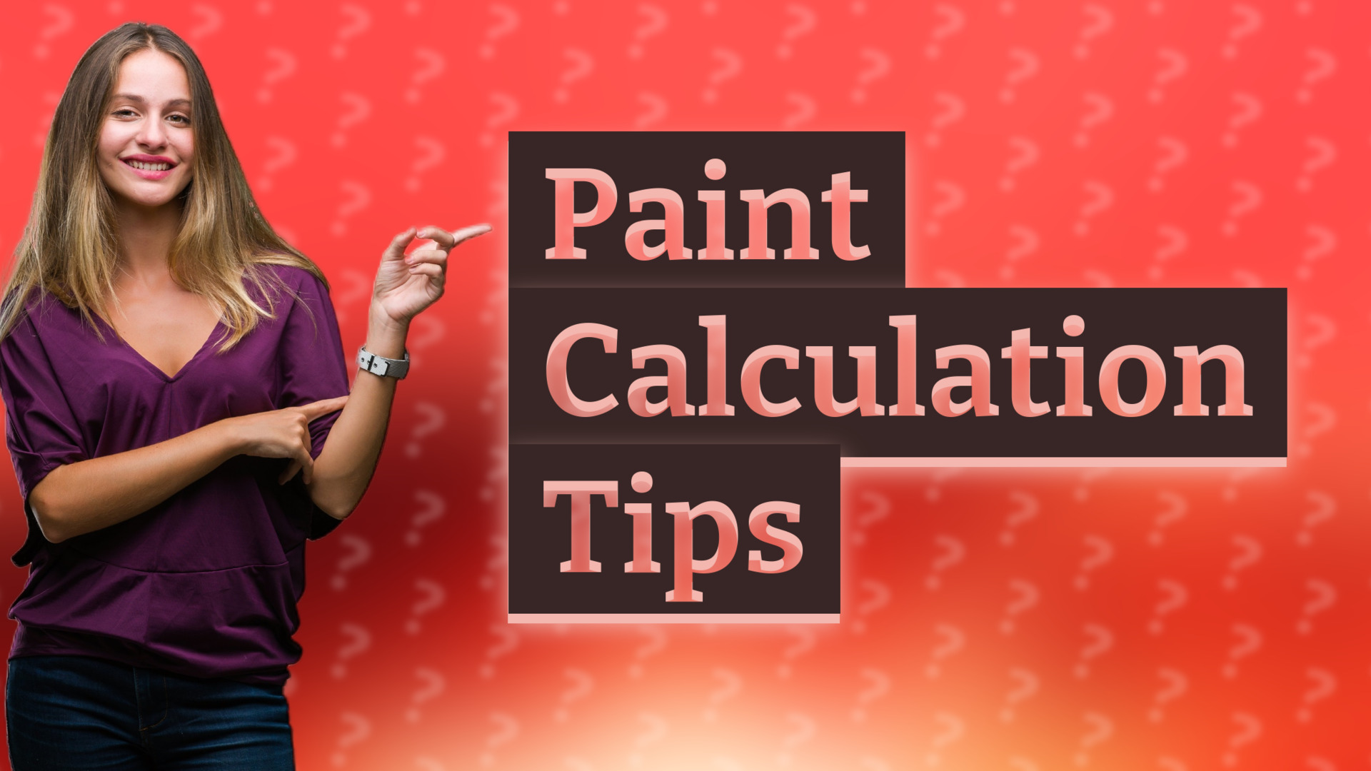Paint Calculation Tips