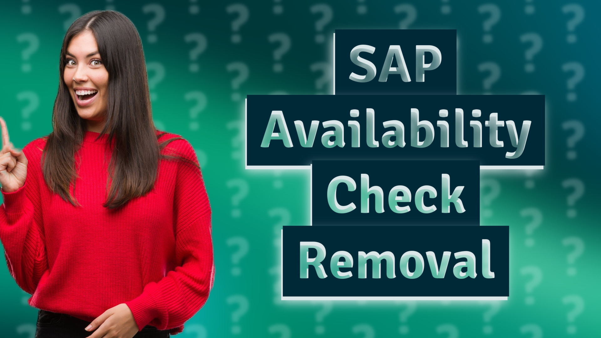 SAP Availability Check Removal