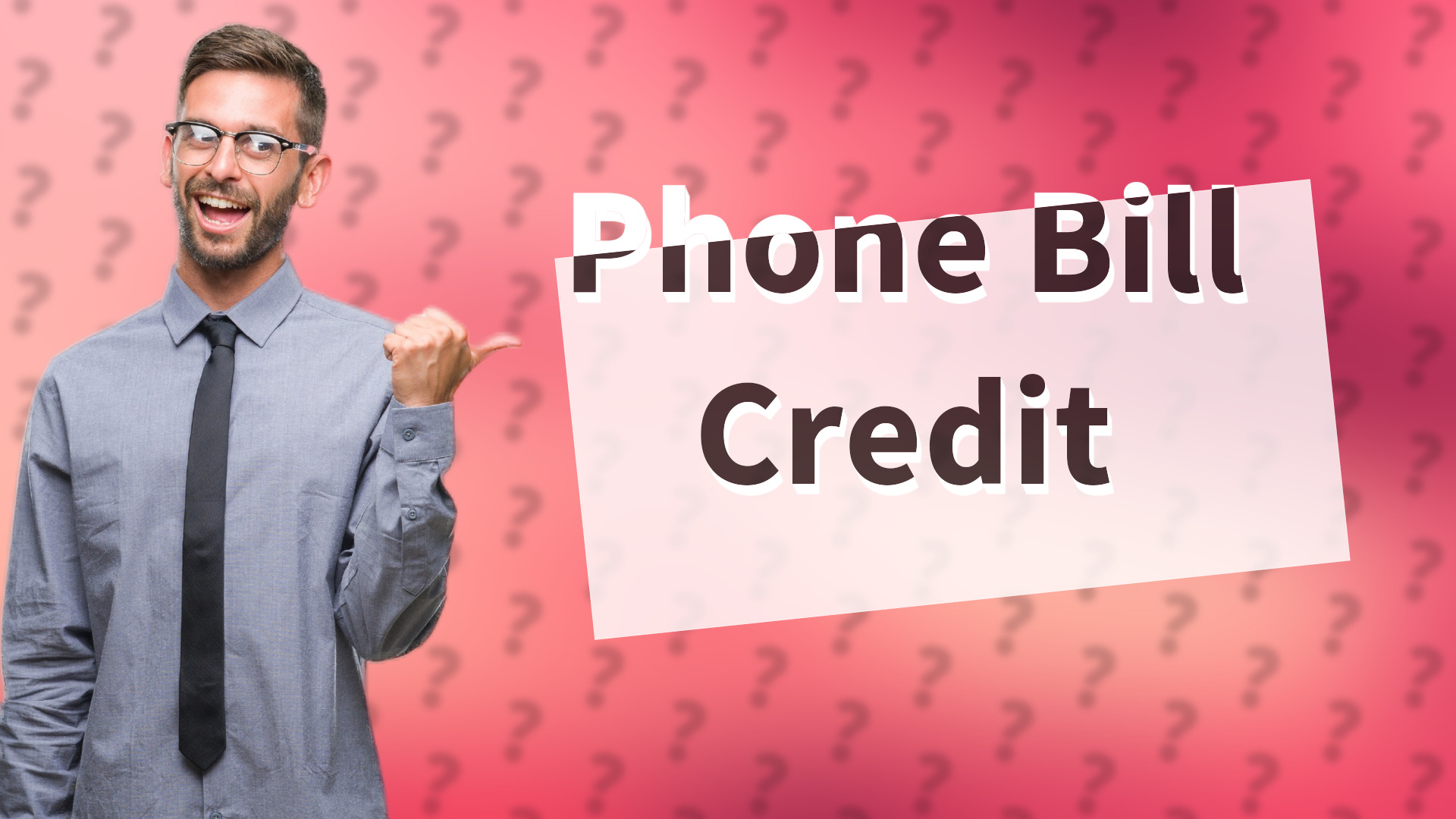 Phone Bill Credit