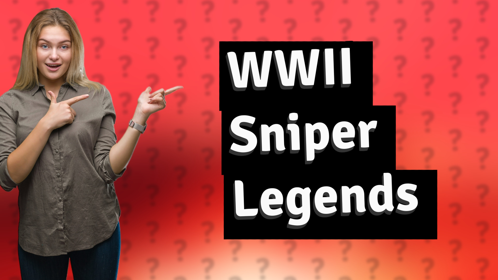 WWII Sniper Legends