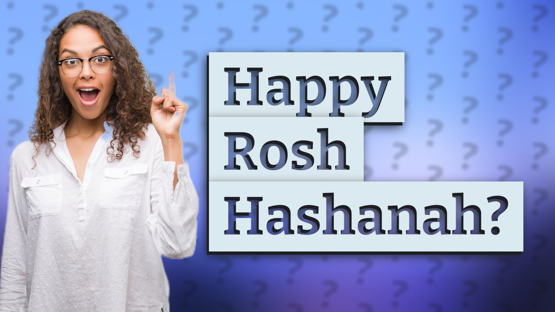 Happy Rosh Hashanah?