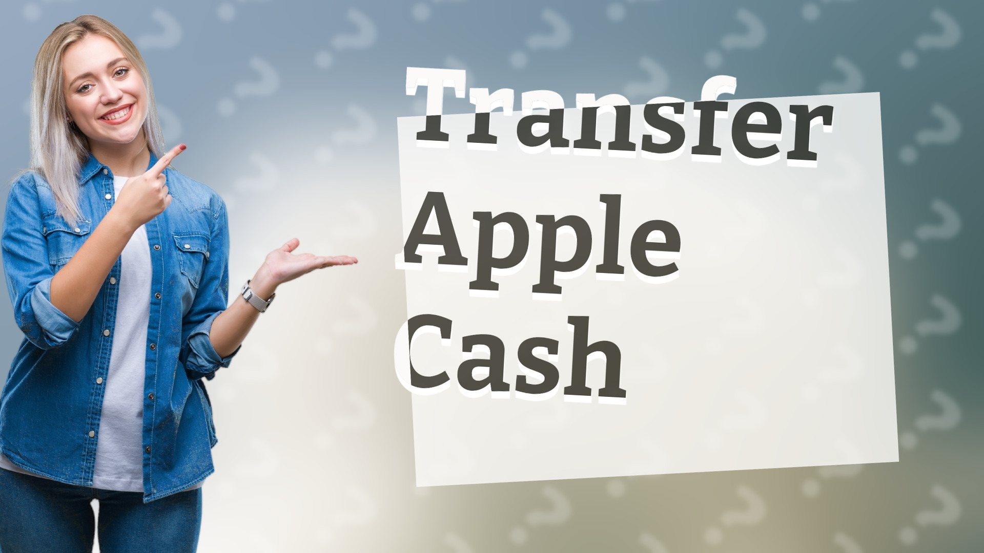 Transfer Apple Cash
