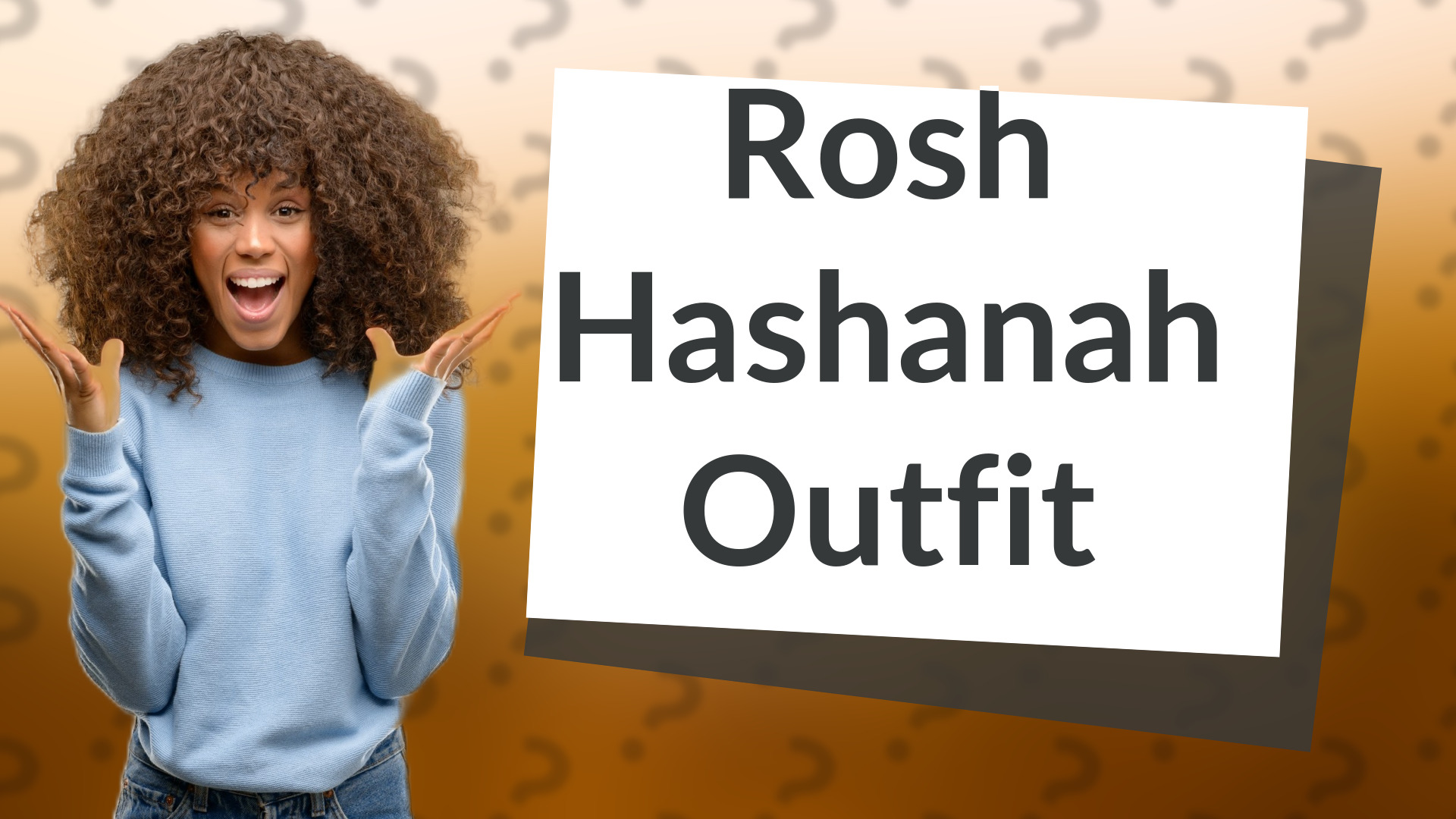 Rosh Hashanah Outfit