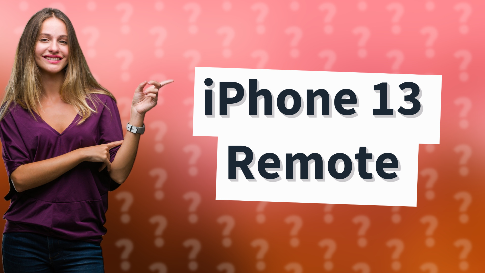 iPhone 13 Remote
