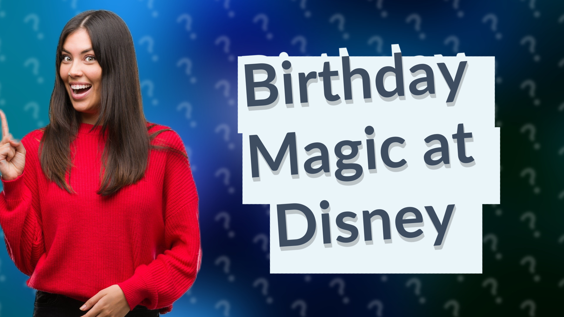 Birthday Magic at Disney
