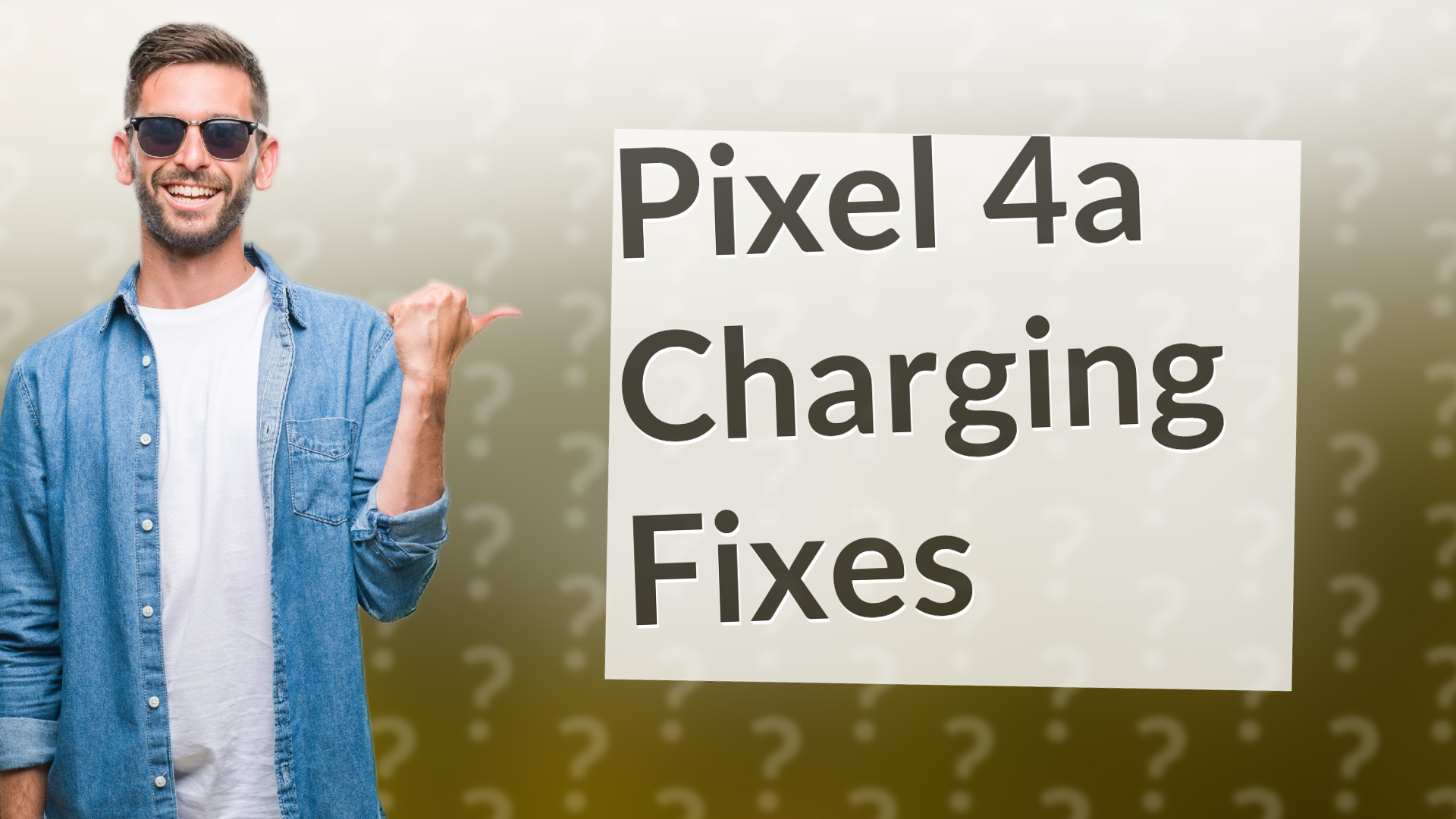 Pixel 4a Charging Fixes
