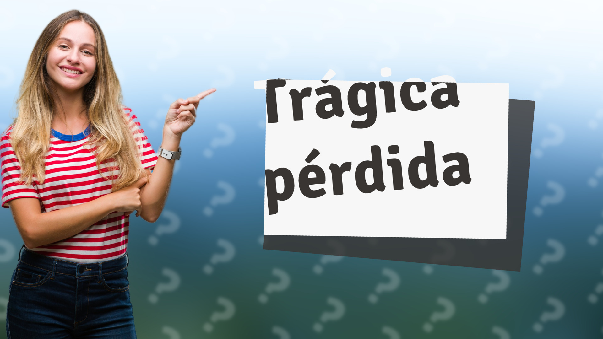 Trágica pérdida