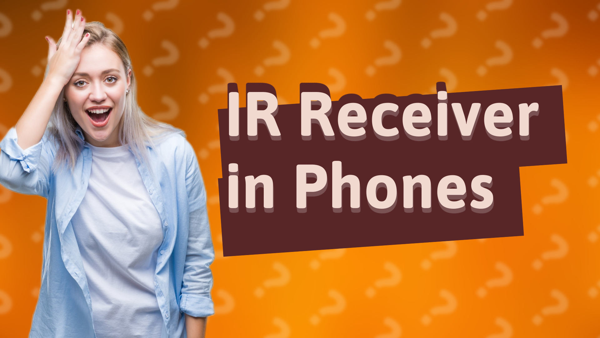 IR Receiver in Phones