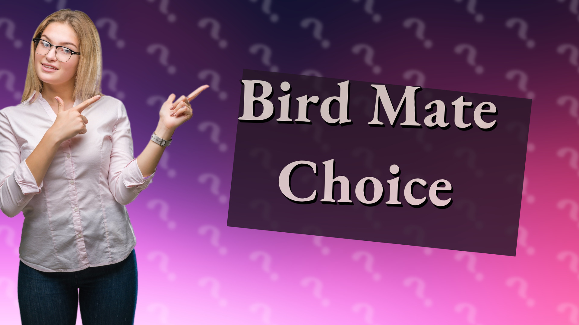 Bird Mate Choice