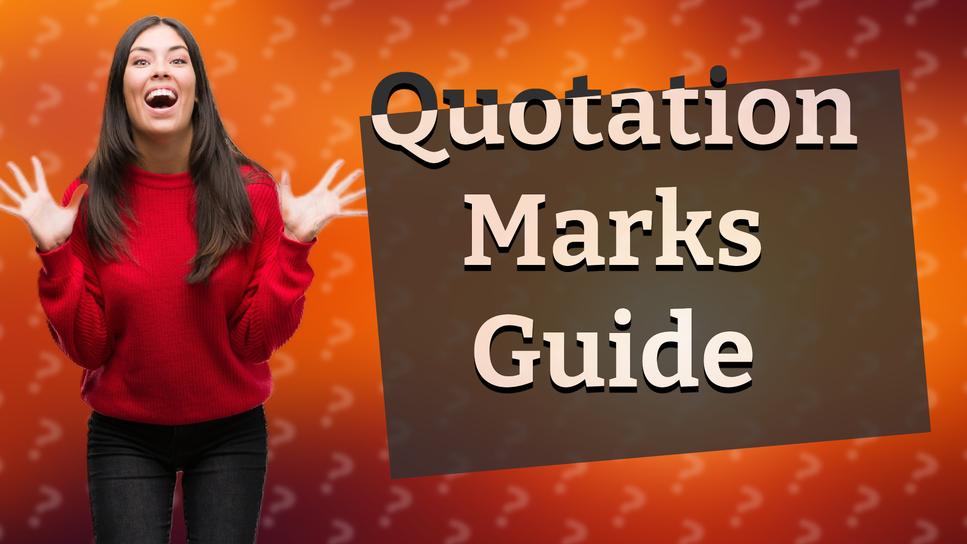 Quotation Marks Guide