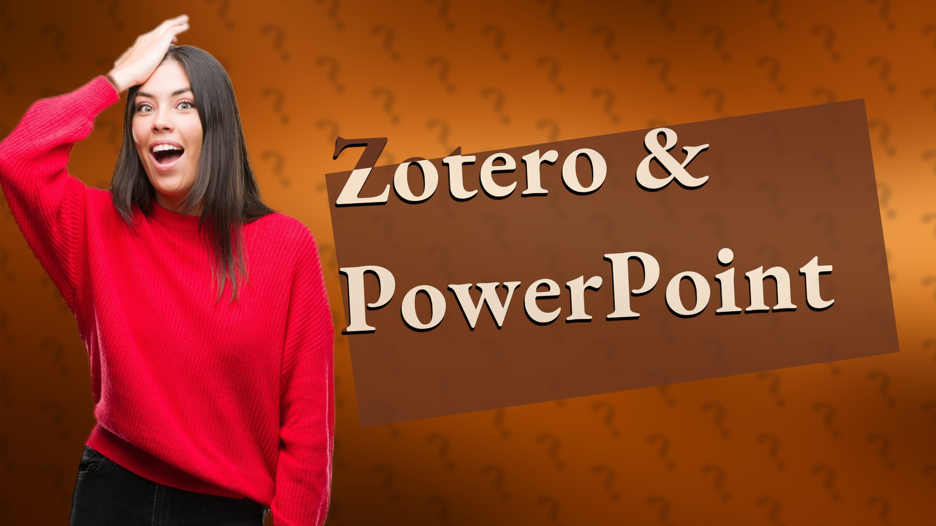 Zotero & PowerPoint