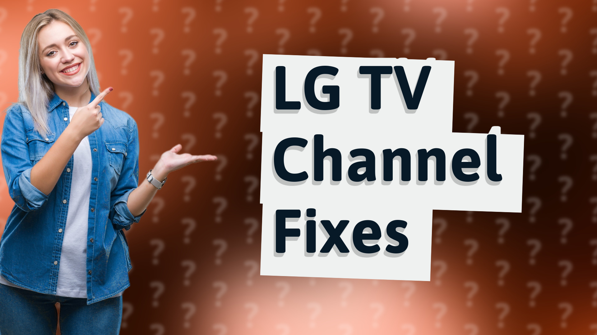 LG TV Channel Fixes