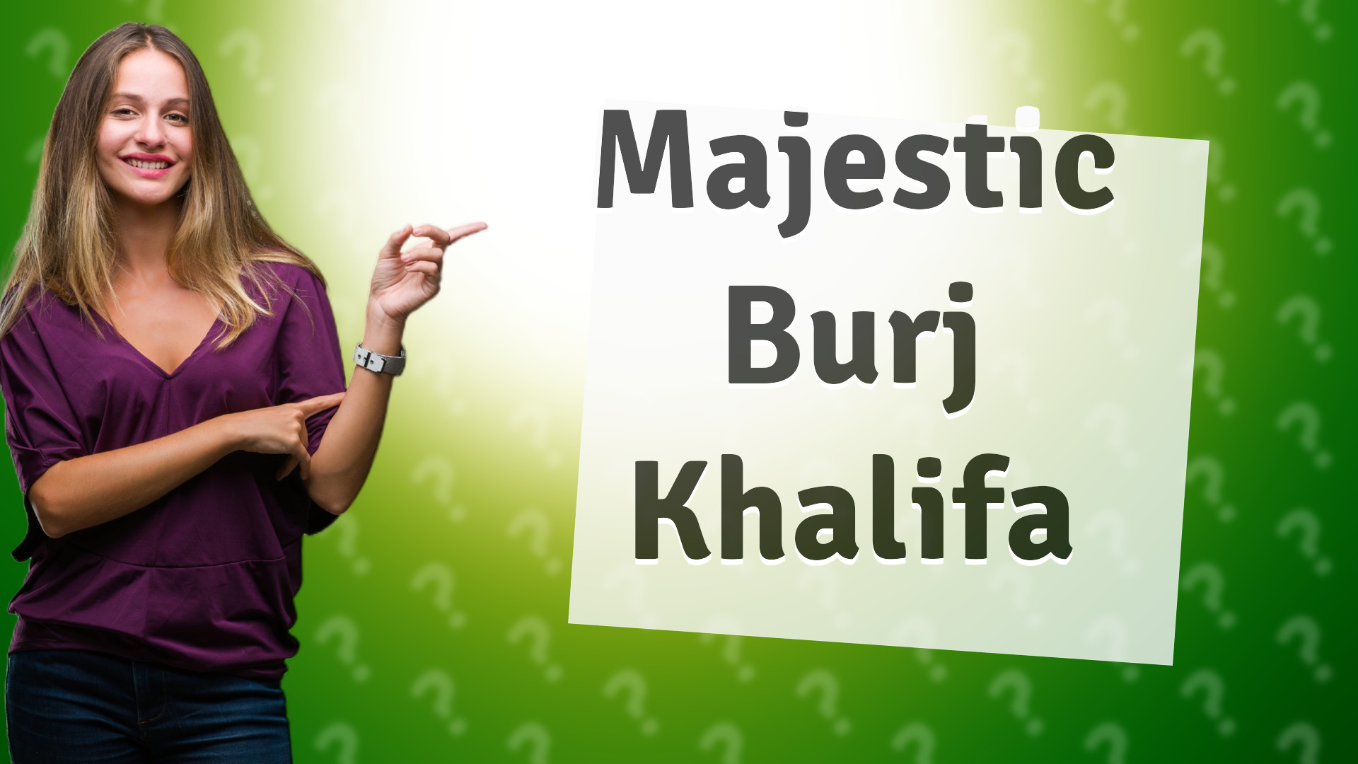 Majestic Burj Khalifa
