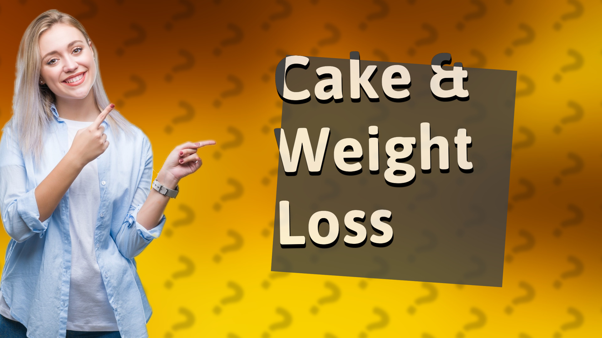 Cake & Weight Loss
