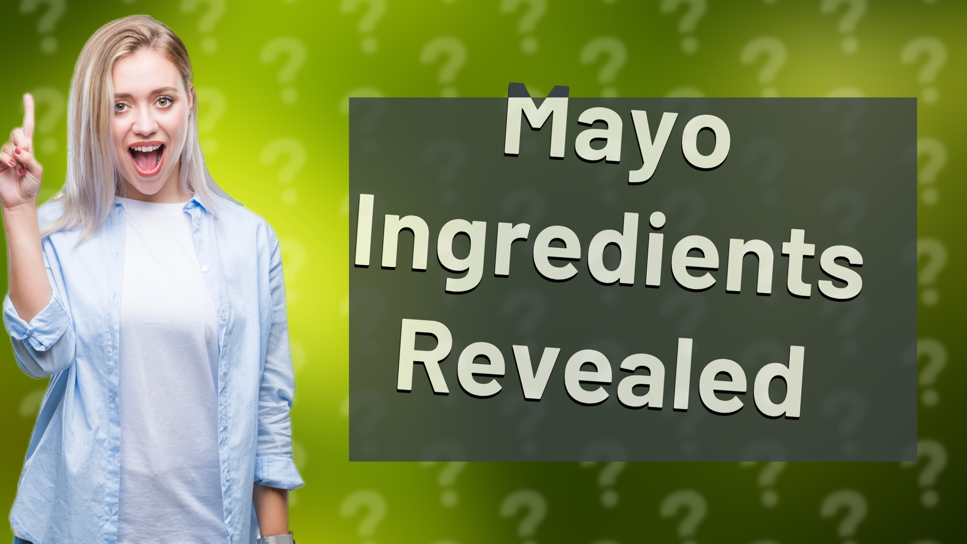 Mayo Ingredients Revealed