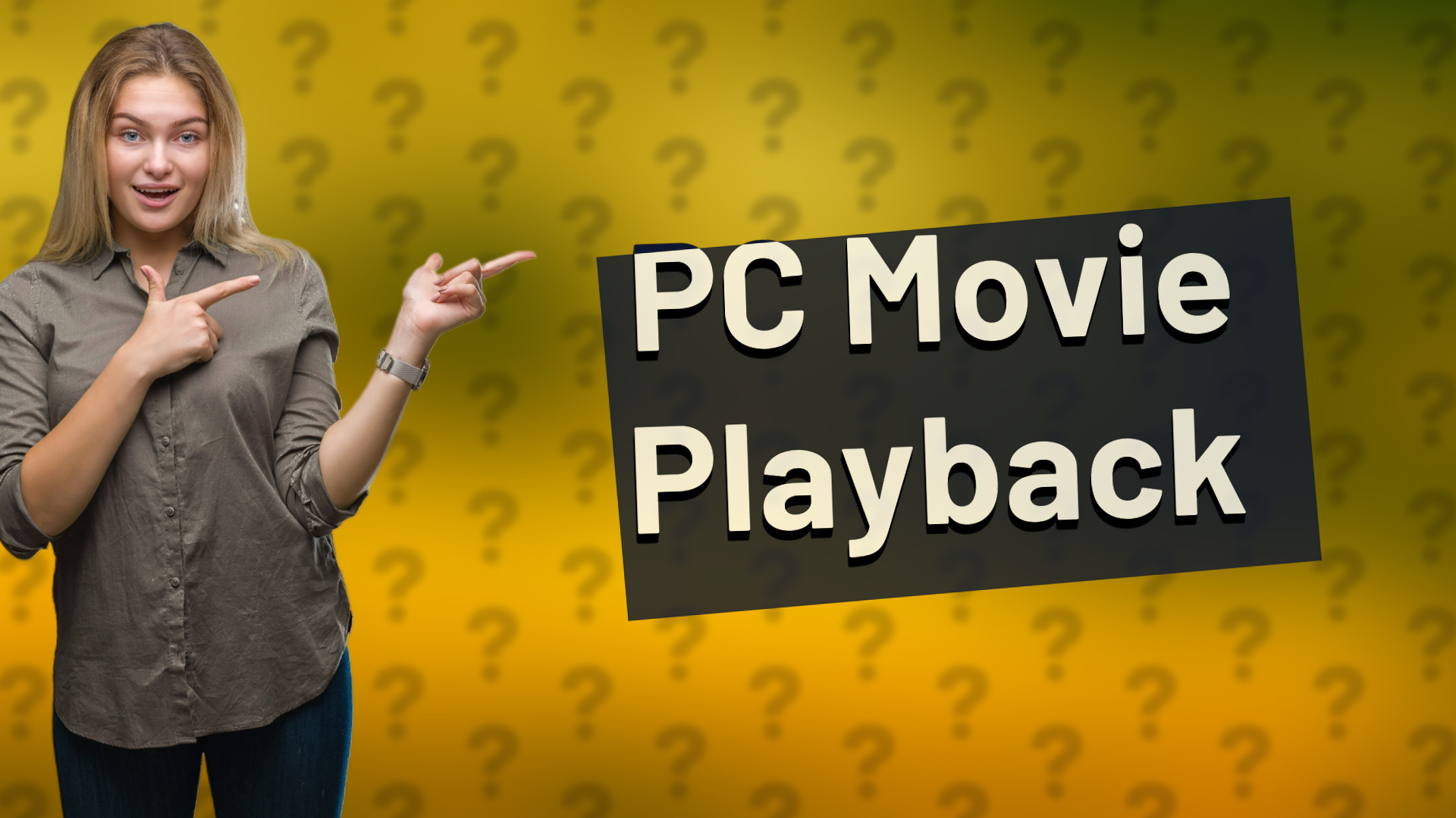 PC Movie Playback