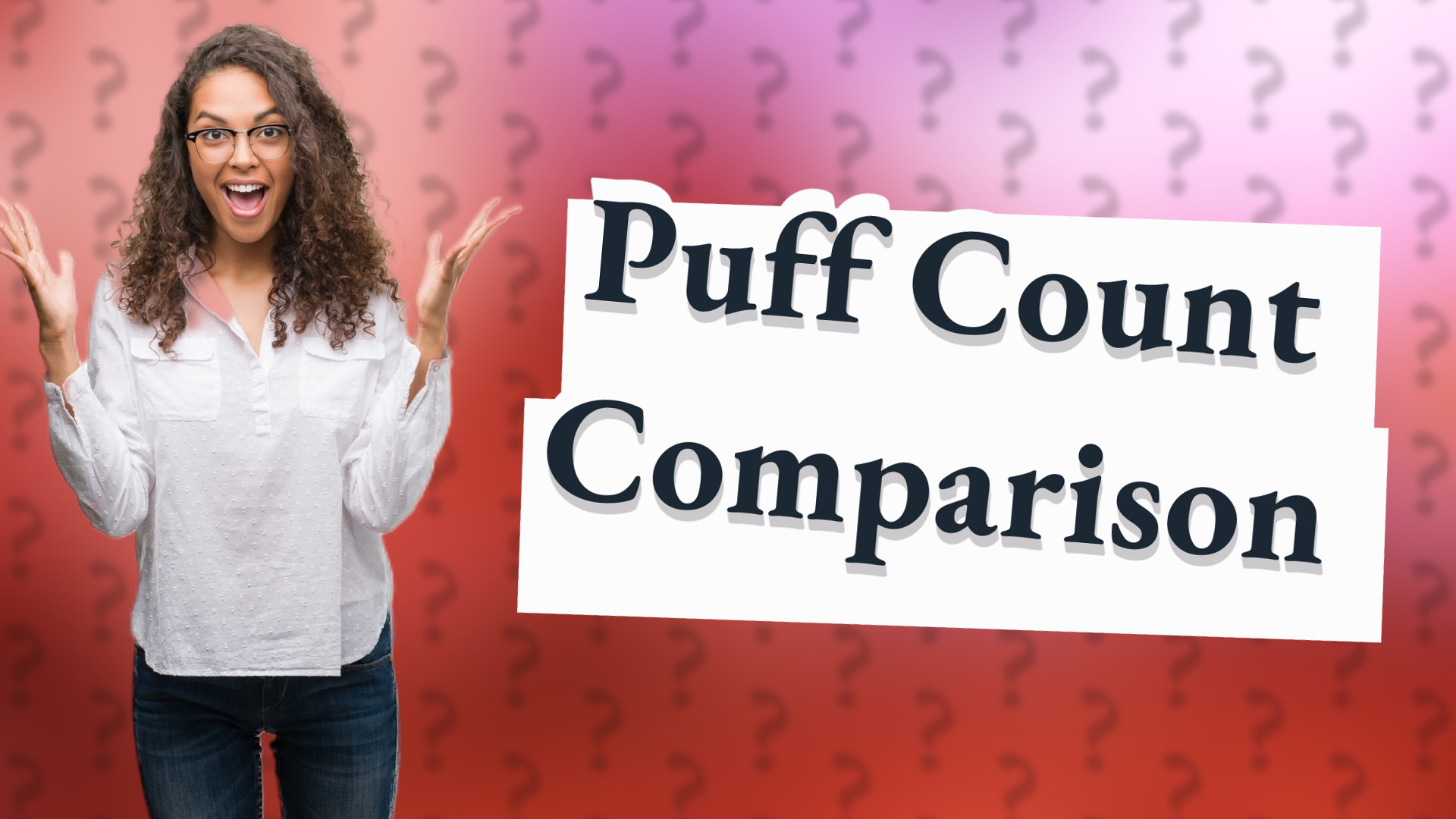 Puff Count Comparison