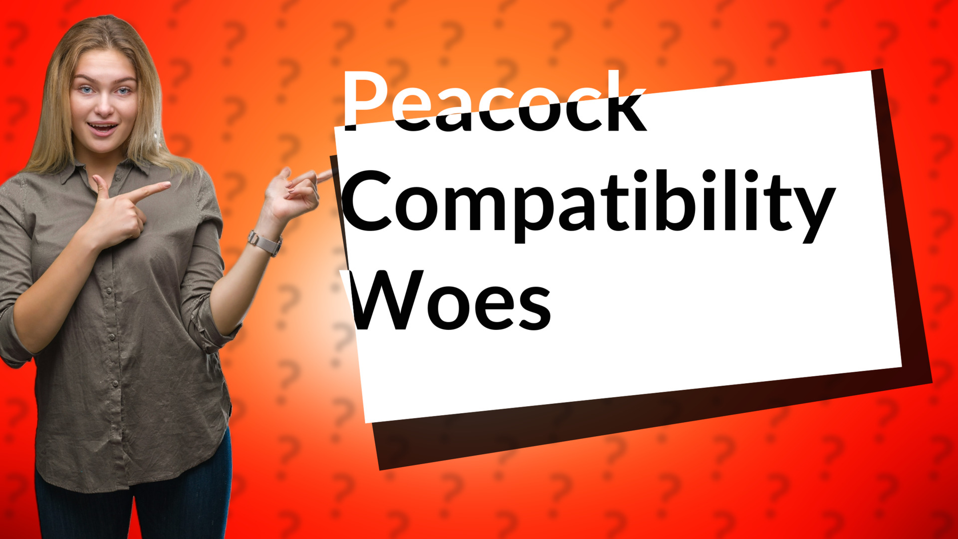 Peacock Compatibility Woes