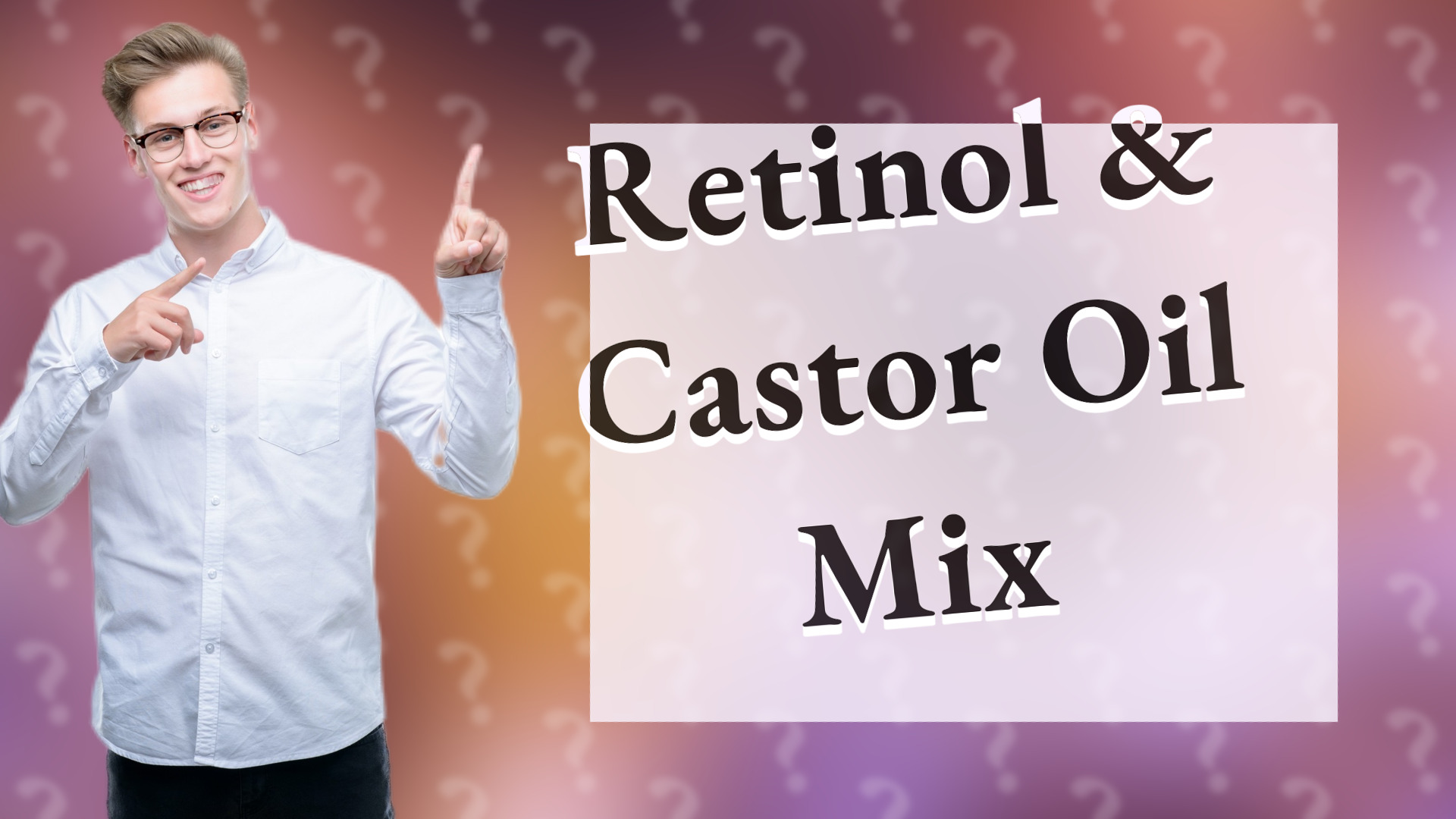 Retinol & Castor Oil Mix